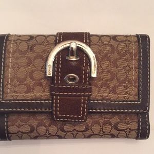 Coach Soho Trifold Logo Wallet